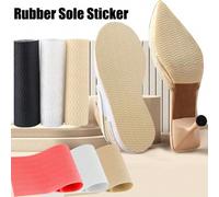 Shein 1 pieza Suela de goma larga que se puede cortar a voluntad para reparar y proteger el tacón de zapatos de mujer en lugar de usar pegatinas antidesliza