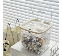 Shein 1 PIEZA Tanque de almacenamiento simple y transparente de material PET, aceite esencial, perfume, esencia para el cuidado de la piel, esmalte de uñas