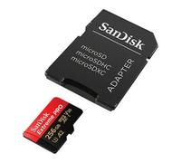 Shein 1 pieza Tarjeta SanDisk Extreme Pro Flash de 128GB Tarjeta Micro SD SDXC UHS-I 512GB 256GB 64GB 32GB U3 V30 TF Card Memory