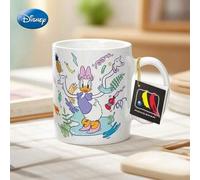 Shein 1 PIEZA Taza con licencia oficial de Disney del personaje de Pato Donald, taza de cerámica linda y de dibujos animados de 11 onzas para agua, leche, a
