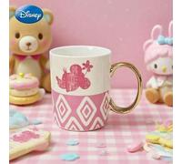 Shein 1 PIEZA Taza con licencia oficial de Disney Mickey Mouse, taza de cerámica de 11 onzas con diseño de dibujos animados lindos, ideal para agua, leche,