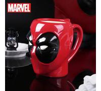 Shein 1 PIEZA Taza de cerámica con licencia oficial de Marvel Deadpool Taza de Marvel Taza de coleccionista Accesorios perfectos para fans como regalo de cu