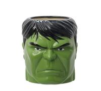 Shein 1 PIEZA Taza de cerámica con licencia oficial de Marvel Hulk, taza de café, adorno coleccionable de Deadpool, regalo divertido para el Día de San Vale