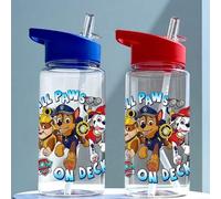 Shein 1 pieza Taza de viaje de plástico PC con patrón de Paw Patrol de 17oz/500ml, a prueba de fugas, a prueba de golpes, duradera para deportes al aire lib