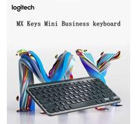 Shein 1 pieza Teclado inalámbrico Bluetooth Logitech MX Keys Mini Versión comercial negro, teclado inteligente de oficina premium con retroiluminación y rec