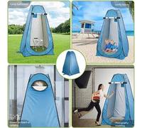 Shein 1 Pieza Tienda de campaña portátil + 1 Pieza Luz para acampada en la playa, protección solar y resistencia al viento, acampada mágica