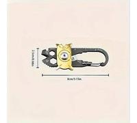 Shein 1 pieza Tijeras creativas multifuncionales 20-en-1 - Adecuadas para supervivencia al aire libre, camping, pesca, senderismo. Cincel de madera portátil