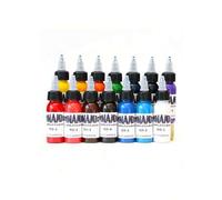 Shein 1 pieza Tinta para tatuajes 1 pieza (29,6 ml) Tinta pigmentada estándar para uso profesional, apta para arte corporal, creación de tatuajes, tatuaje D