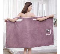 Shein 1 pieza Toalla de baño para mujer (Tamaño: 80cm * 135cm, 250g), Bata de playa/Bata de spa/Bata de baño, Toalla de ducha/Toalla de fitness, Juego de to