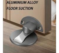 Shein 1 pieza Tope de puerta magnético invisible, se ajusta a espacios de puerta de 5.5mm a 9mm, sin necesidad de perforar