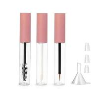 Shein 1 pieza Tubo de máscara de 5/10ml/Lápiz delineador/Tubo de brillo de labios con cepillo/Envase de máscara/Lápiz labial de plástico/Botella de bálsamo