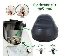 Shein 1 pieza, utilizada para Thermomix TeigPRO TM5 TM6 Protectro anti-aplastamiento de la cuchilla amasadora para evitar residuos de masa y suciedad. Artíc