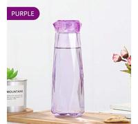 Shein 1 pieza Vaso de cristal con cristales de 400 ML, portátil y reutilizable para botellas de agua, tazas de café con hielo y té. Adecuado para escuelas,