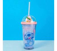 Shein 1 pieza Vela aromática de Lilo y Stitch de Pixar, serie Donut Stacker, para viaje y uso en el hogar. 1 pieza Botella deportiva, botella de agua para u