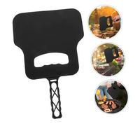 Shein 1 pieza Ventilador de plástico HeatGuard para BBQ, soplador manual de llama de fogata al aire libre, atizador de chimenea, sin contacto con alimentos,