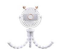 Shein 1 pieza Ventilador recargable con forma de pulpo, se puede sostener/colgar/enrollar/parar, adecuado para el hogar/transporte/exteriores/ciclismo/adult