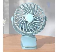 Shein 1 pieza Ventilador recargable/Ventilador multifunción, Clip/Independiente/Colgante/Manual, Ventilador para cochecito de uso múltiple, Adecuado para va