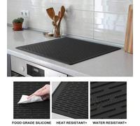 Shein 1 Protector grande de encimera eléctrica/de inducción - Resistente y antideslizante, resistente al calor hasta 500°F/260°C, apto para estufas eléctric