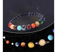 Shein 1 pulsera con cuentas del sistema solar, ayuda a los adolescentes a comprender el conocimiento planetario y ampliar sus horizontes