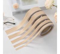 Shein 1 Rollo de 10m/393.7in Cinta decorativa autoadhesiva con textura de madera, adecuada para reparación y decoración, apta para gabinetes. Esta cinta de
