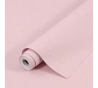 Shein 1 Rollo de papel tapiz autoadhesivo de unicolor para decoración del hogar, con superficie mate, resistente al agua y al aceite, adecuado para cocina,