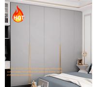 Shein 1 rollo de papel tapiz autoadhesivo gris de 15,74/23,62 pulgadas, unicolor, extraíble, para salpicadero de gabinetes, encimeras, estantes, vinilo grue