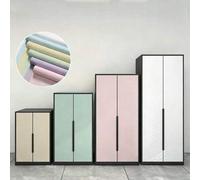 Shein 1 Rollo, Papel tapiz removible de unicolor con acabado mate, resistente al agua y al aceite, papel tapiz autoadhesivo de PVC, adecuado para cocina, ba