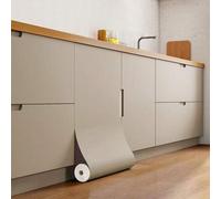 Shein 1 Rollo, Papel tapiz removible de unicolor con acabado mate, resistente al agua y al aceite, papel tapiz autoadhesivo de PVC, adecuado para decoración