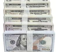 Shein 1 Set/100 piezas Conjunto de billetes falsos de sacrificio a los antepasados y la familia - Dinero falso para sacrificio amarillo y blanco, sin necesi