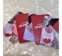 Shein 1 set/7 piezas Álbum KPOP ROMANCE UNTOLD | Tarjetas LOMO con impresión a doble cara recubiertas para colección de fans de HeeSeung, Jake, JungWon, Jay
