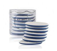 Shein 1 Set (7 Piezas) Esponja multiusos de cojín de aire, Herramientas de maquillaje, Borla de polvo, Útil en seco y húmedo, Esponja de maquillaje con caja