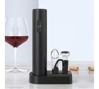 Shein 1 Set Abridor de botellas de vino eléctrico - Perfecto para fiestas y amantes del vino - Regalo de accesorio de cocina, fácil de almacenar. Sacacorcho
