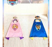 Shein 1 Set Capa de Dibujos Animados de Paw Patrol, Adecuado como Disfraz y Decoración para Fiestas de Halloween, Navidad y Cumpleaños, También es un Sumini