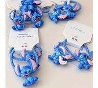 Shein 1 set de 2 piezas, diadema de dibujos animados de Disney Stitch, diadema de pareja linda de Stitch, accesorio de pelo para fotografía de Stitch, diade