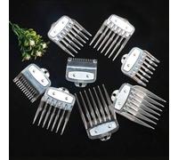 Shein 1 Set de 8 piezas de Juego de Peines para Cortadora de Cabello, Incluye Peine Limitador de Repuesto, Apto para Cortadoras de Cabello de Salón 8148/850