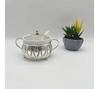 Shein 1 Set de Botes de para Especias, Azucarero y Salero - Vajilla Versátil para Uso Diario, Cocina, Regalo de Navidad, Útiles Escolares