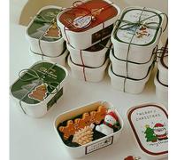 Shein 1 Set de Caja de Regalo de Vela Perfumada (Bolsa Tote Aleatoria), 1 Vela Degradada de Árbol de Navidad Ombre Rosa, Vela de Cera de Soja Hecha a Mano,