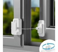 Shein 1 Set de Cerraduras multiusos, Cerradura para puerta de refrigerador, Cerradura para cajón de archivos, Cerradura para congelador. Sin perforación, si