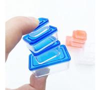 Shein 1 Set de Contenedores de Almacenamiento de Alimentos en Miniatura para Casa de Muñecas: Lonchera realista a escala 1/12 que se abre, decoración de Ref