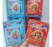 Shein 1 Set de Cuaderno de juego súper, carpeta de anime, bloc de notas desprendible, planificador de diario portátil, mini suministros de agenda, regalos