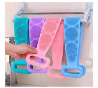 Shein 1 Set de Kit Exfoliante Corporal de Silicona - Incluye Esponja de Ducha, Cepillo Exfoliante de Espalda y Cepillo de Cerdas Suaves para Exfoliación y M