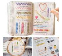 Shein 1 Set de Libro de Costura (Adecuado para Principiantes), Kit de Herramientas de Bordado (Incluye Tutoriales de Patrones), Kit de Herramientas de Costu