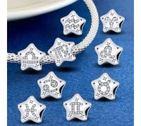 Shein 1 Set de Pulsera con Cuentas con Diseño de Constelación de Moda, Adecuado para Mujeres, Manualidades de Joyería DIY y Decoración Diaria, También Adecu