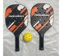 Shein 1 Set de Raquetas de Pickleball con Pelotas, Equipo de Deportes y Fitness para Exteriores [El Set Incluye 2 Raquetas + 1 Pelota]