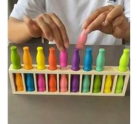 Shein 1 Set - Juego de Adivinanza de Botellas Miniatura Coloridas, Divertido Desafío de Adivinanza de Botellas, Regalo Ideal para el Día de San Valentín, Añ