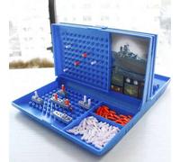 Shein 1 set - Juego de mesa de estrategia de batalla naval Battleship para 2 personas, juguete interactivo divertido para combatir, juego de fiesta familiar