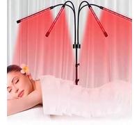 Shein 1 Set Lámpara de trípode LED 660nm+850nm Luz roja, lámpara de relajación alimentada por USB, luz de yoga, 80 perlas con interruptor de espectro regula