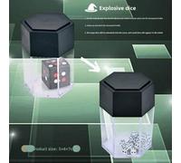 Shein 1 Set y 5 Sets Kit de Accesorios de Trucos Mágicos - Transforma instantáneamente una bola roja a azul, ilusión cautivadora, adecuado para entusiastas