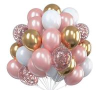 Shein 10/20/30 piezas Conjunto de globos rosas, Kit de decoración de fiesta estilo bohemio - Diseñado para bodas, cumpleaños, despedidas de soltera, anivers
