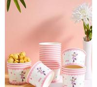 Shein 10/25 piezas Platos de papel, cajas para papas fritas, cajas para palomitas de maíz con diseño de Minnie Mouse de Disney, decoraciones y cajas para ap